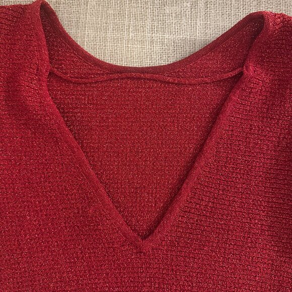 Ronny Kobo Michaela Metallic Knit Top - Picture 3 of 7